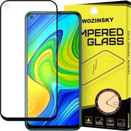 Wozinsky Szkło hartowane Wozinsky Xiaomi Redmi Note 9 czarne 1