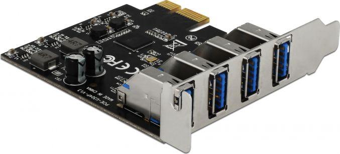 Kontroler Delock PCIe 2.0 x1 - 4x USB 3.0 (90304) 1