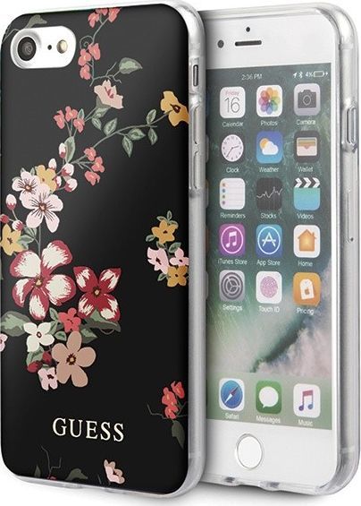 Guess GUESS GUHCI8PCUTRFL04 NO4 FLOWER COLLECTION SHINY IPHONE 7 / 8 / SE 2020 standard 1