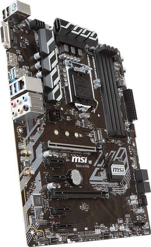 MSI B360-A PRO + Procesor Intel Core i5-9400F 2.9GHz LGA1151