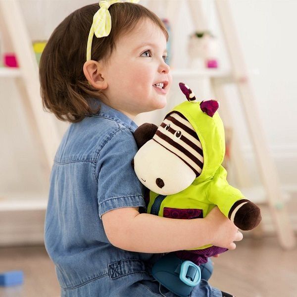 B.Toys Giggly Zippies Zebb chichotek do nauki ubierania Zebra 1