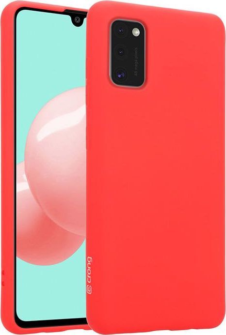 Crong Crong Color Cover etui plecki na Samsung Galaxy A41 (czerwony) 1