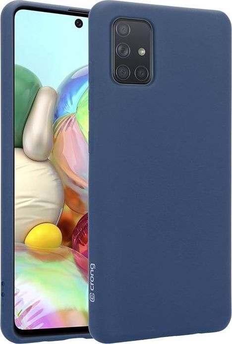 Crong Crong Color Cover etui plecki na Samsung Galaxy A71 (niebieski) 1