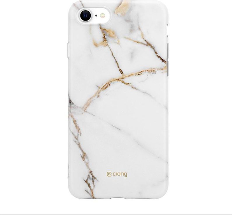 Crong Crong Marble etui ochronne na iPhone SE 2020 / 8 / 7 (biały) 1