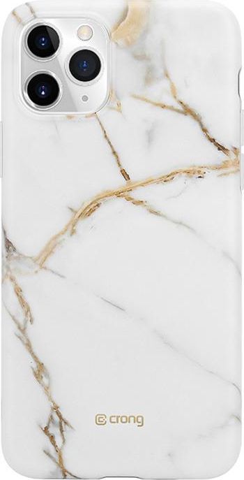 Crong Crong Marble Case etui ochronne na iPhone 11 Pro (biały) 1