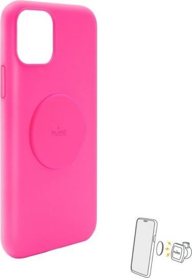 Puro PURO ICON+ Cover - Etui magnetyczne iPhone 11 (fluo fuksja) 1