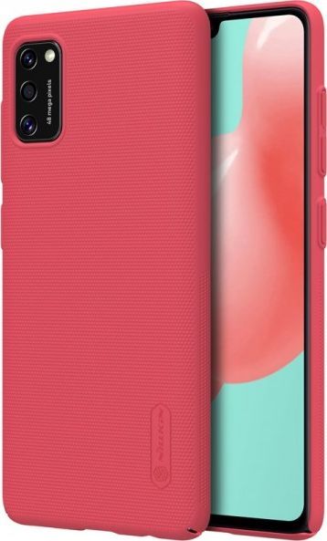 Nillkin Nillkin Super Frosted Shield - Etui Samsung Galaxy A41 (Red) 1