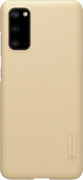Nillkin Nillkin Super Frosted Shield - Etui Samsung Galaxy S20 (Golden) 1