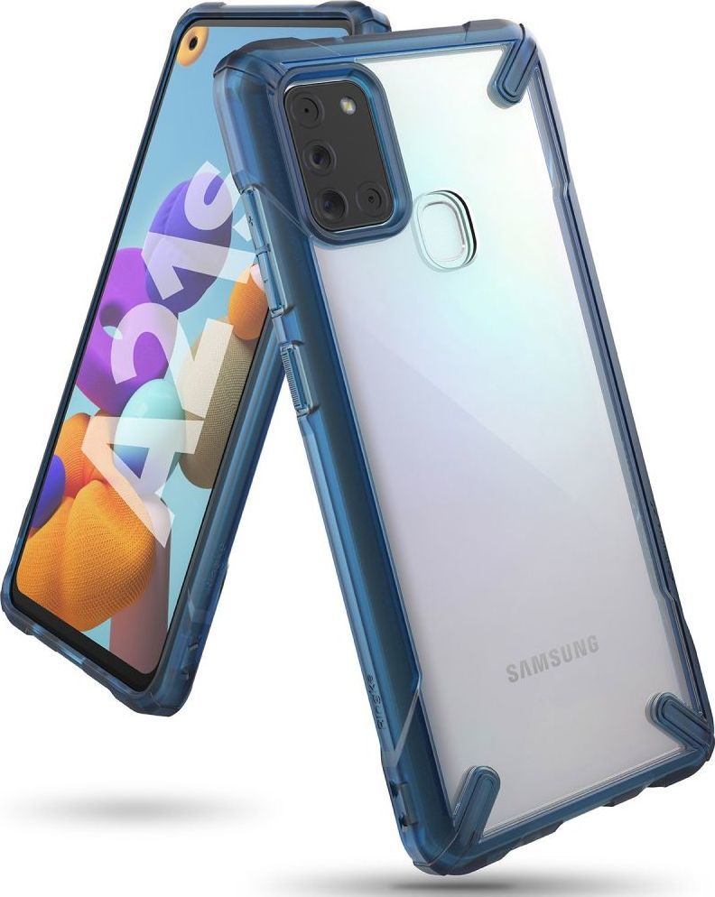Ringke RINGKE FUSION X GALAXY A21S SPACE BLUE 1