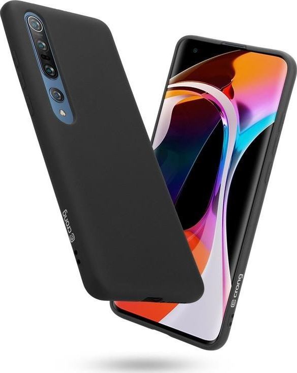 Crong Crong Color Cover - Etui Xiaomi Mi 10 (czarny) uniwersalny 1