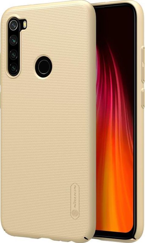 Nillkin Nillkin Super Frosted Shield - Etui Xiaomi Redmi Note 8 (Golden) uniwersalny 1