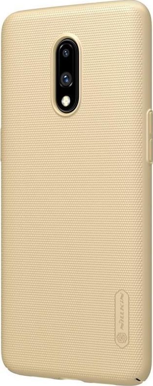 Nillkin Nillkin Super Frosted Shield - Etui OnePlus 7 (Golden) uniwersalny 1