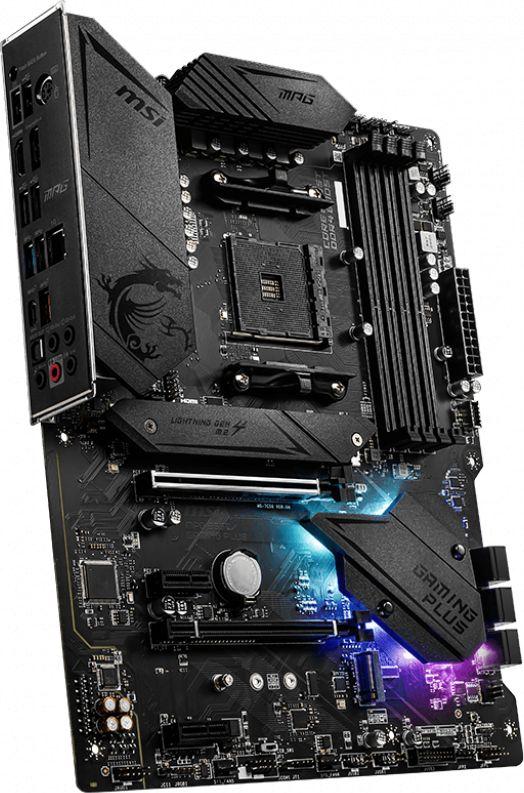 CPU ryzen 5700X3D B550 GAMING PLUS DDR4 64GB MSI MPG B550 GAMING PLUS - Płyta główna - Morele.net