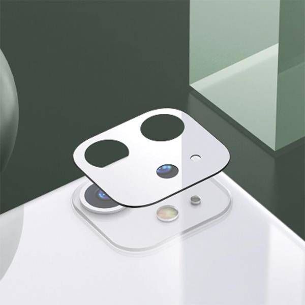 Usams USAMS Camera Lens Glass iPhone 11 biały/white BH576JTT02 (US-BH576) 1