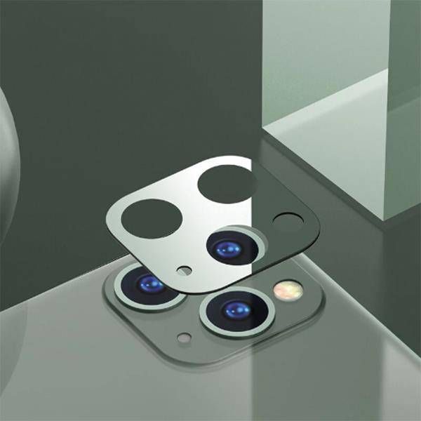 Usams USAMS Camera Lens Glass iPhone 11 Pro zielony/green BH575JTT03 (US-BH575) 1