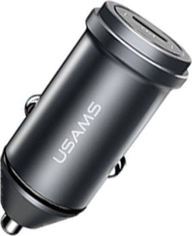 Ładowarka Usams USAMS Ład. sam. USB-C C14 18W 5V-3A (only head) PD3.0 Fast Charge szary/grey CC95GC02 (US-CC095) 1