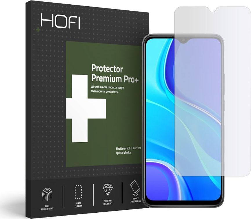 Hofi Glass SZKŁO HYBRYDOWE HOFI HYBRID GLASS XIAOMI REDMI 9 1