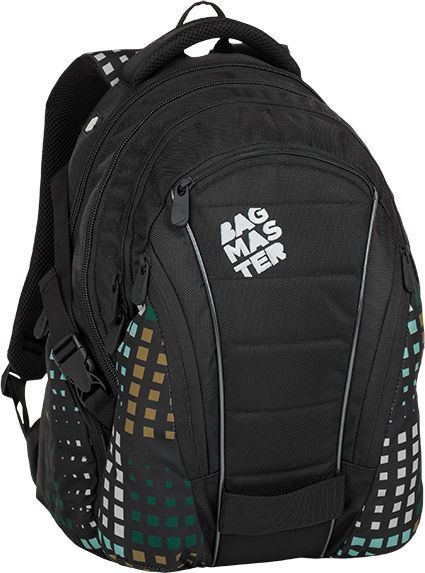 BAGMASTER Plecak szkolny Bag 8 D czarny 1