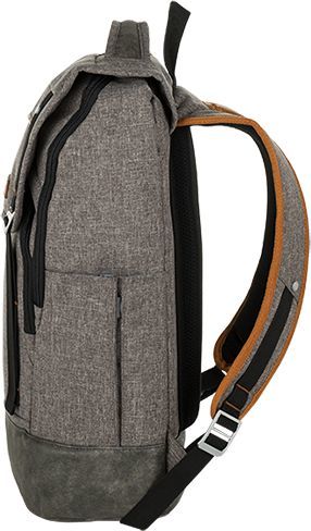 BAGMASTER Plecak szkolny Laptop Erasmus 9 A szary 1
