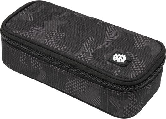 Piórnik BAGMASTER Piórnik Młodzieżowy jednokomorowy czarny moro Bagmaster Case Digital 9 F Dark Gray/black 1