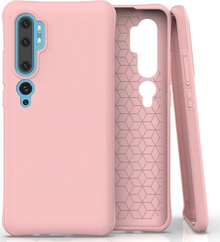 Hurtel Soft Color Case etui do Xiaomi Mi Note 10 różowe 1