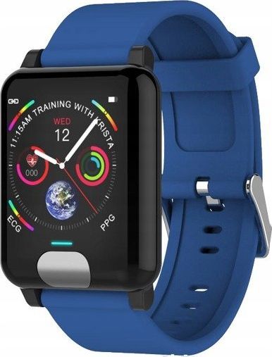 Smartband Bakeeley E04 Fit Granatowy 1