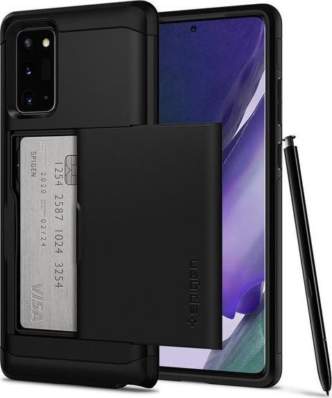 Spigen Spigen Slim Armor CS Samsung Note 20 N980 czarny/black ACS01424 1
