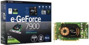 Karta graficzna EVGA GeForce 7900 7900GS 256MB 256BIT DDR3 TV DVI (1,38GHz) 1
