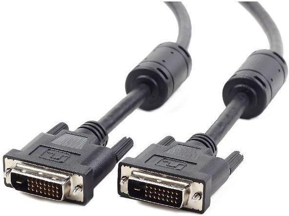 Kabel Gembird DVI-D - DVI-D 3m czarny (CC-DVI2-BK-10) 1