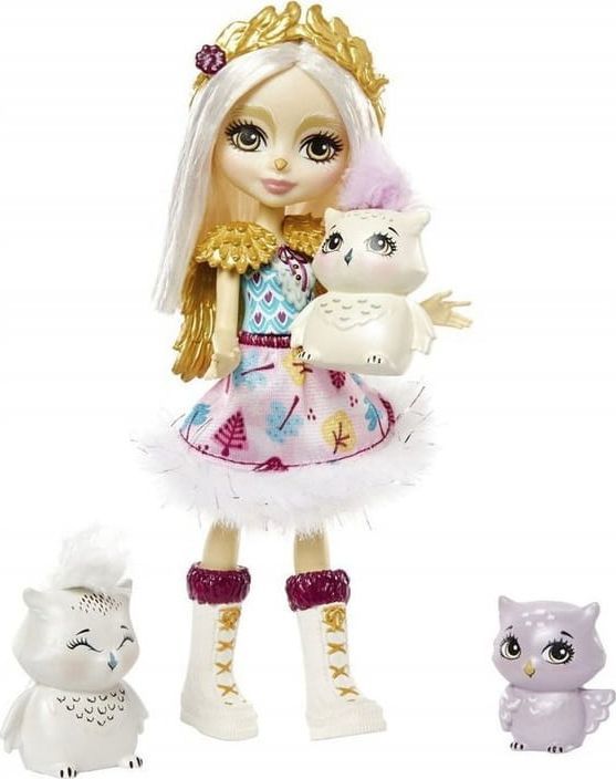 Mattel Enchantimals Rodzina sów Odele (GJX46) 1