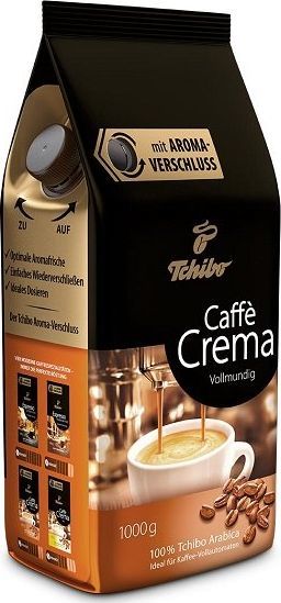Kawa ziarnista Tchibo Kawa ziarnista Tchibo Caff Crema Vollmundig - 1kg 1