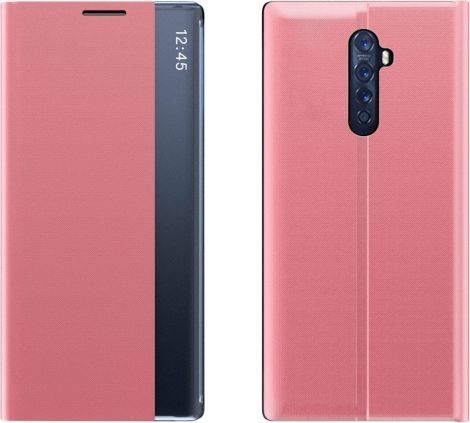 Hurtel New Sleep Case Etui z klapką Xiaomi Redmi Note 8 Pro różowe 1