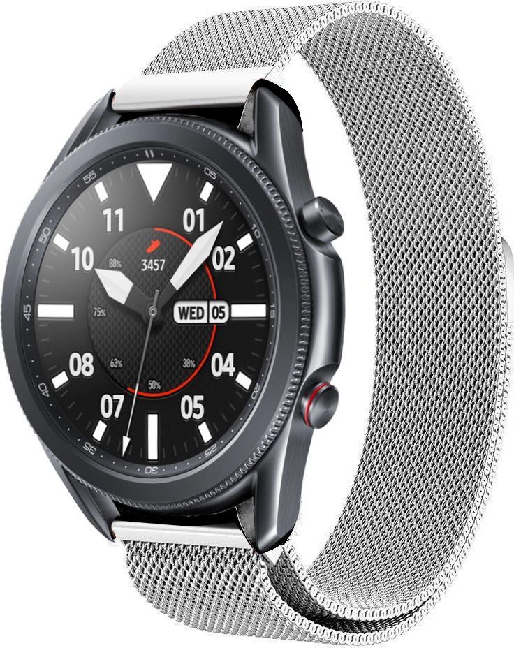Tech-Protect TECH-PROTECT MILANESEBAND SAMSUNG GALAXY WATCH 3 41MM SILVER 1