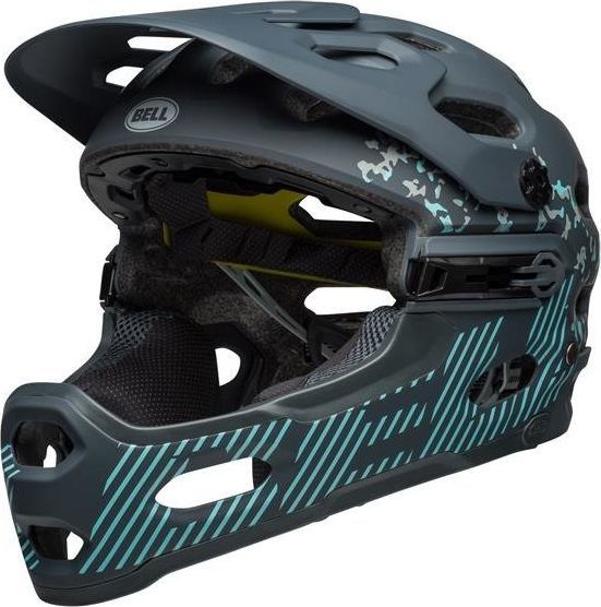 Bell Kask full face BELL SUPER 3R JOY RIDE MIPS matte gloss lead stone roz. M (5559 cm) (DWZ) uniwersalny 1