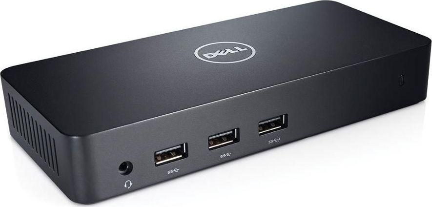 Stacja/replikator Dell USB 3.0 Ultra HD Triple Video Docking Station D3100 (452-BBOT) 1
