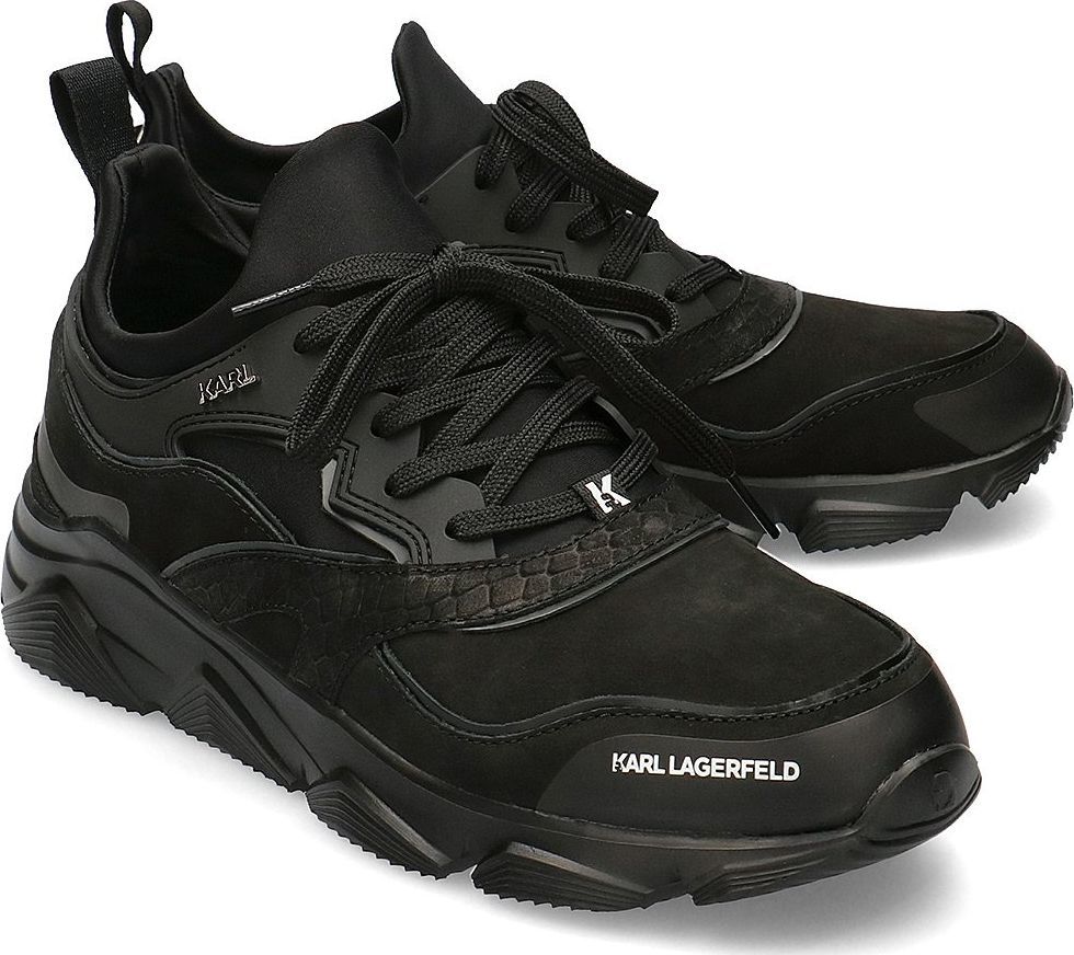 Karl Lagerfeld Buty męskie Verge czarne r. 45 (KL51623 20X) 1