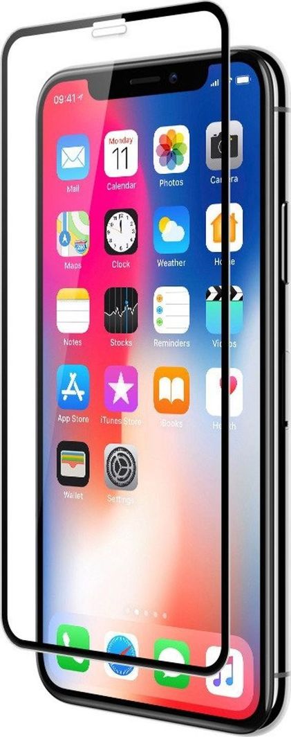 Jcpal JCPAL PRESERVER GLASS (CZARNA RAMKA) IPHONE 11 / XR - SZKŁO OCHRONNE IPHONE 11 / XR NA CAŁY EKRAN uniwersalny 1