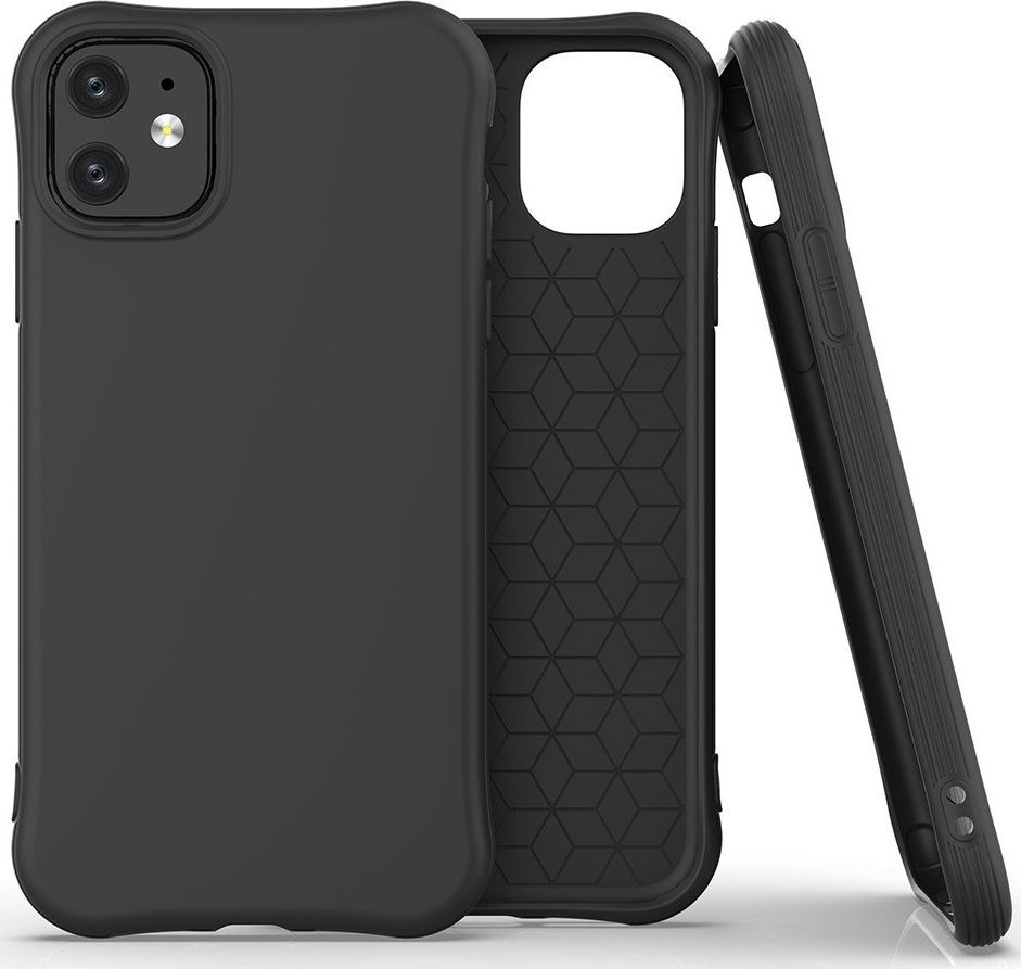 Hurtel Soft Color Case elastyczne żelowe etui do iPhone 11 czarny uniwersalny 1