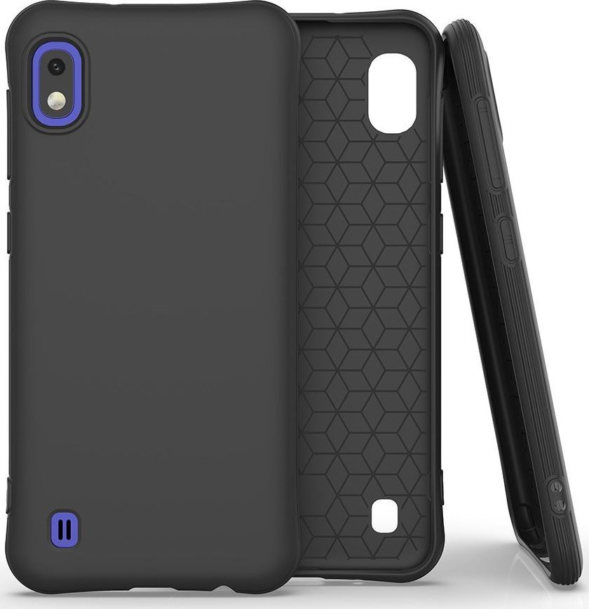 Hurtel Soft Color Case elastyczne żelowe etui do Samsung Galaxy A10 czarny uniwersalny 1