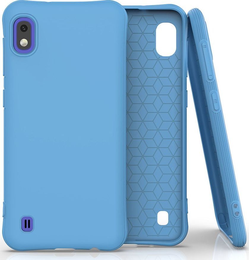 Hurtel Soft Color Case elastyczne żelowe etui do Samsung Galaxy A10 niebieski uniwersalny 1