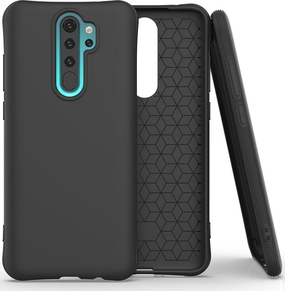 Hurtel Soft Color Case elastyczne żelowe etui do Xiaomi Redmi Note 8 Pro czarny uniwersalny 1