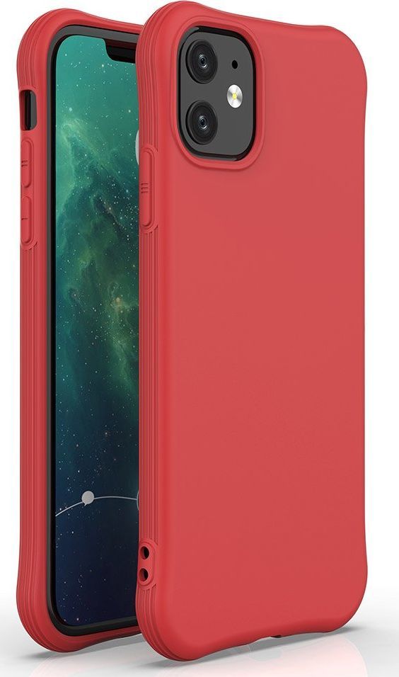 Hurtel Soft Color Case elastyczne żelowe etui do iPhone 11 czerwony uniwersalny (61452-uniw) - 61452-uniw 1