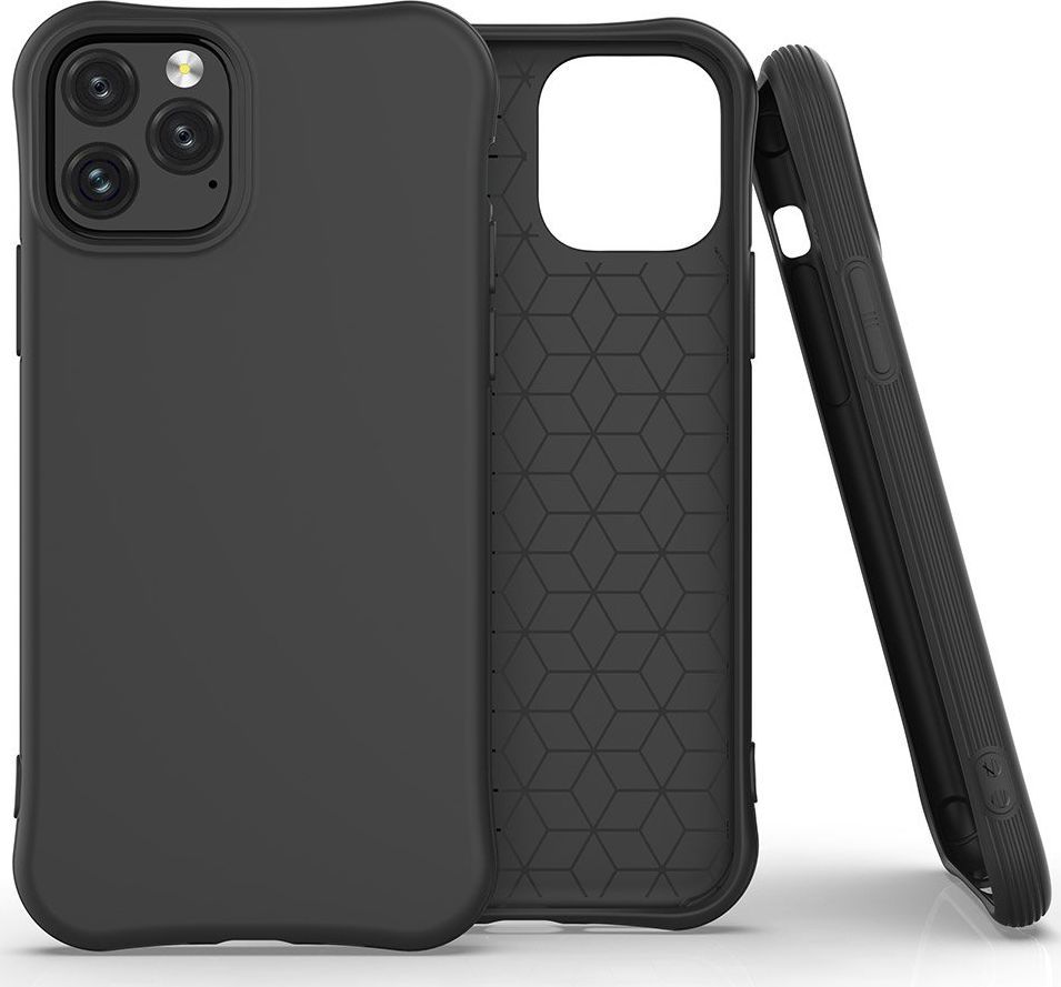 Hurtel Soft Color Case elastyczne żelowe etui do iPhone 11 Pro Max czarny uniwersalny 1