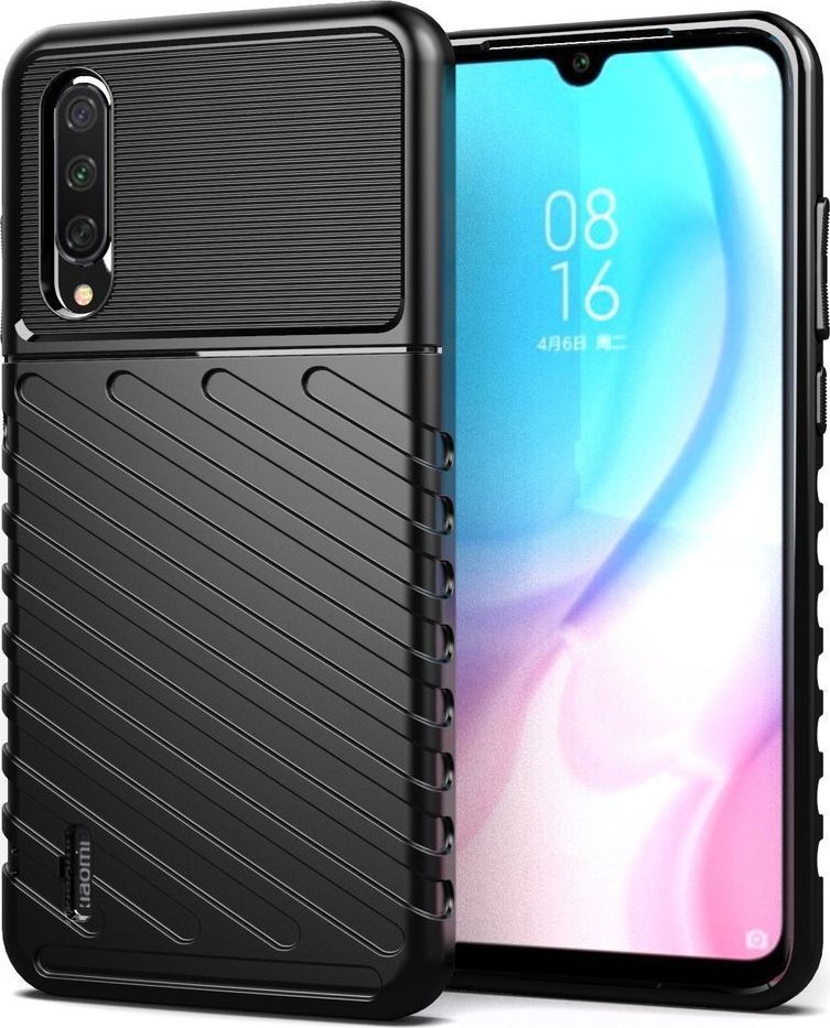 Hurtel Thunder Case elastyczne pancerne etui pokrowiec Xiaomi Mi CC9e / Xiaomi Mi A3 czarny uniwersalny 1