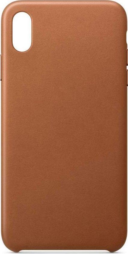 Hurtel ECO Leather skórzane etui pokrowiec ze skóry ekologicznej iPhone XS Max brązowy uniwersalny (55962-uniw) - 55962-uniw 1