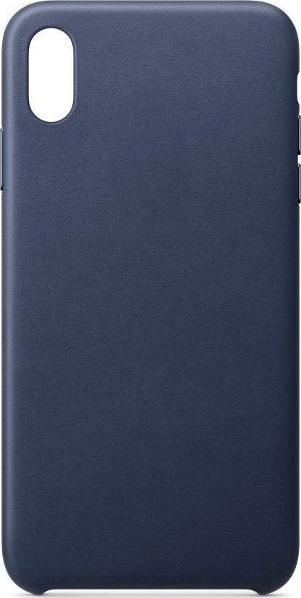 Hurtel ECO Leather skórzane etui pokrowiec ze skóry ekologicznej iPhone 11 Pro Max granatowy uniwersalny 1