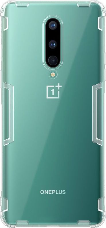 Nillkin Nillkin Nature żelowe etui pokrowiec ultra slim OnePlus 8 przezroczysty uniwersalny 1