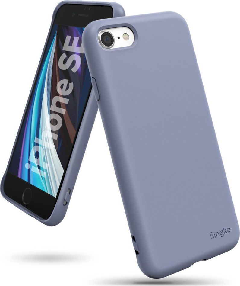 Ringke Ringke Air S ultracienkie żelowe etui pokrowiec iPhone SE 2020 / iPhone 8 / iPhone 7 niebieski (ADAP0023) uniwersalny 1