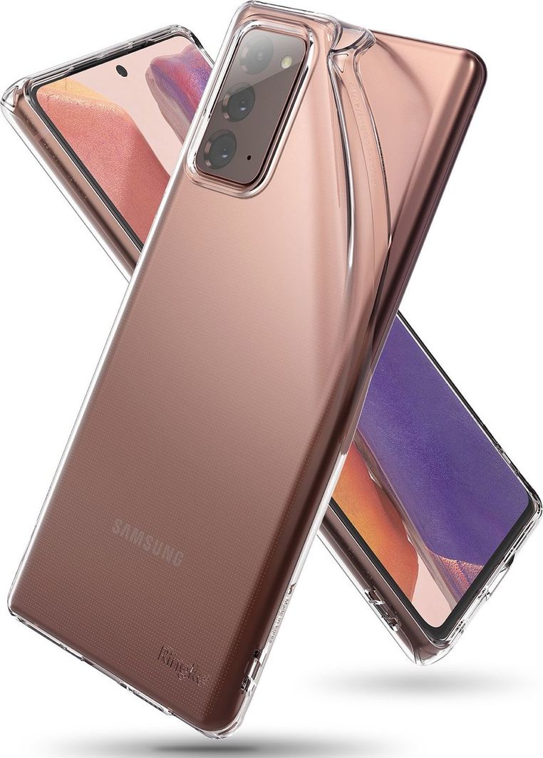 Ringke Ringke Air ultracienkie żelowe etui pokrowiec Samsung Galaxy Note 20 przezroczysty (ARSG0029) uniwersalny 1