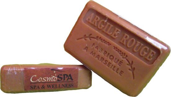 Cosmo SPA Mydło w kostce Glinka czerwona&Masło shea 125 g 1